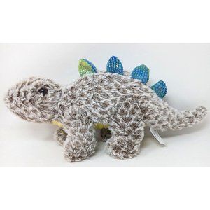 Dinosuar Plush 17 in Gray w/Yellow Belly Cute &Cuddly Stuffed Toy #S1B